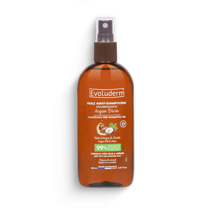 Huile Avant-Shampoing Nourrissante Argan Divin