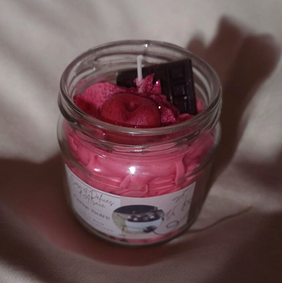 Bougie Gourmande 130g Cerise Noire Nouvelle collection