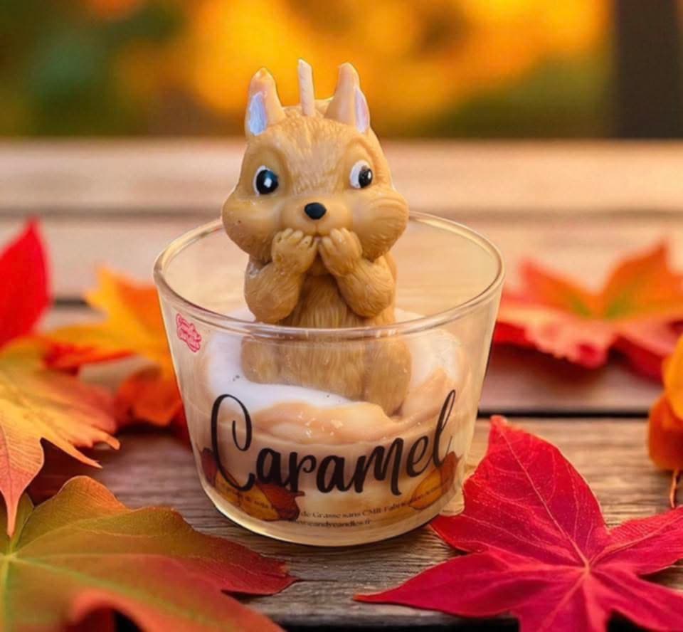 Bougie Gourmande parfum Caramel