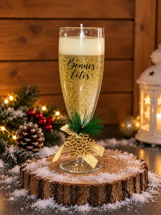 Bougie Coupe de Champagne
