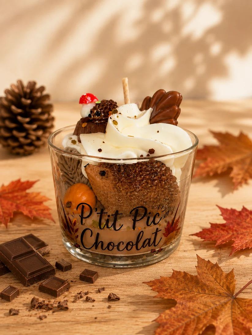 Bougie P'tit Pic Chocolat - Chocolat chaud