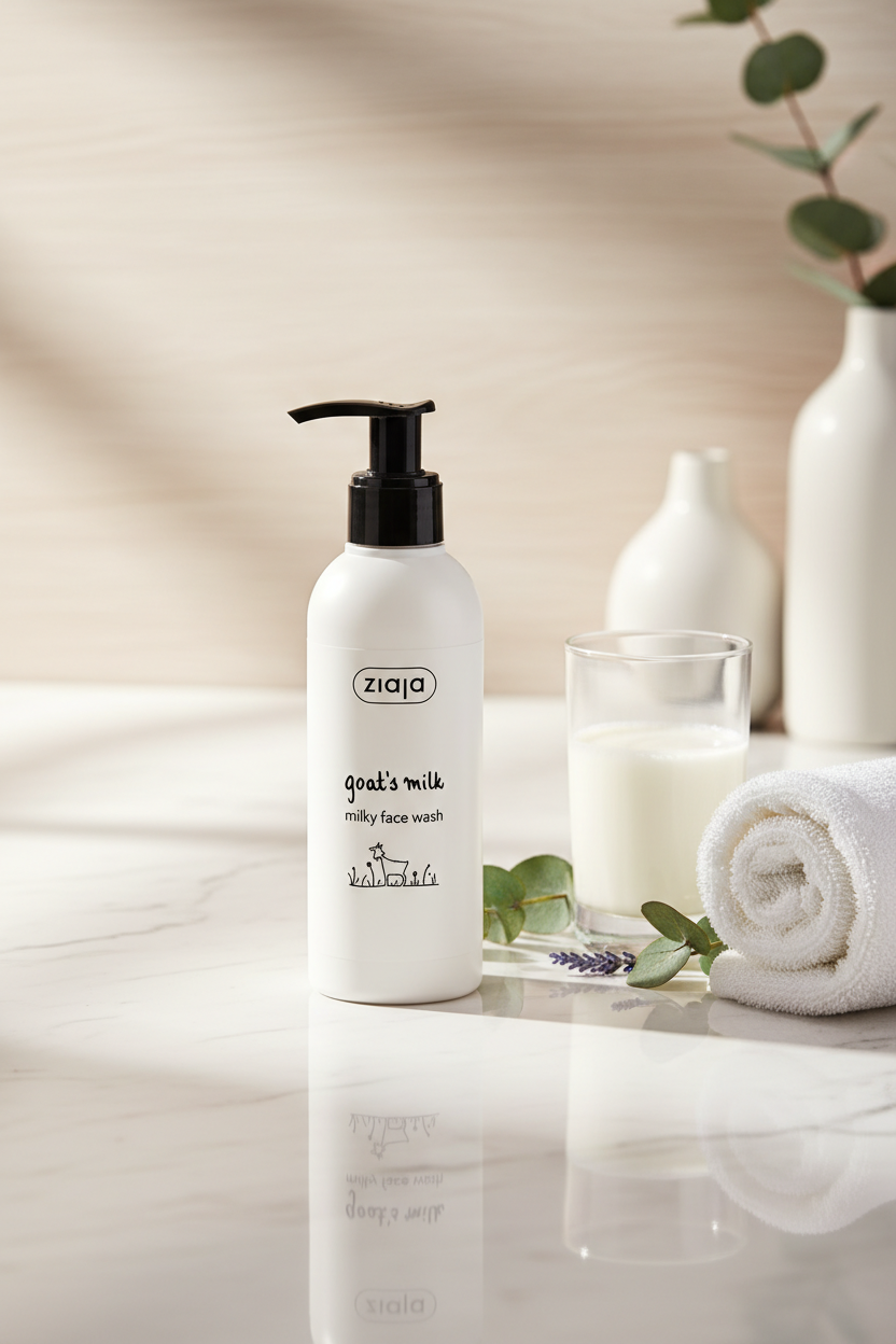 Nettoyant Visage Ultra Doux lait de Chèvre