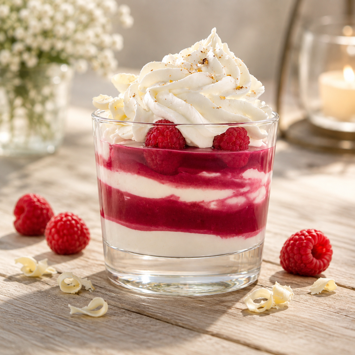 Bougie Gourmande Framboise d'Amour