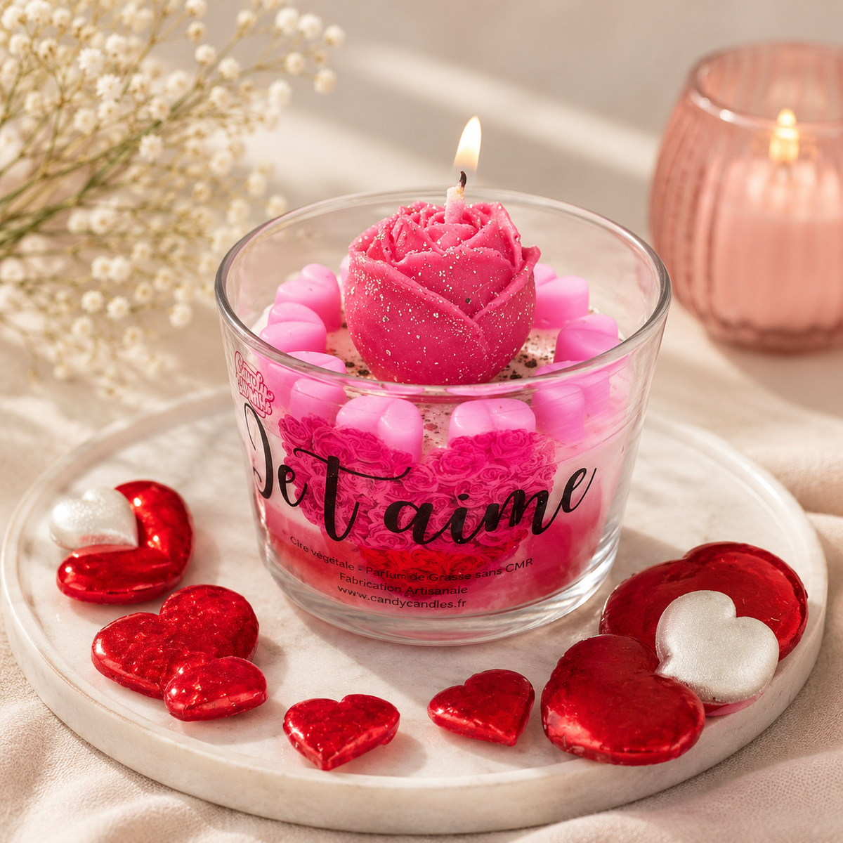 Bougie Gourmande Je T'aime