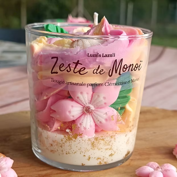 Bougie gourmande Zeste de Monoï