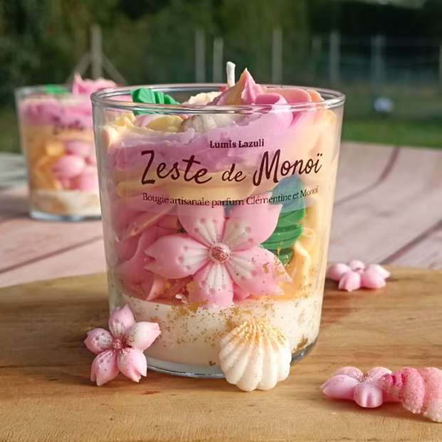 Bougie gourmande Zeste de Monoï