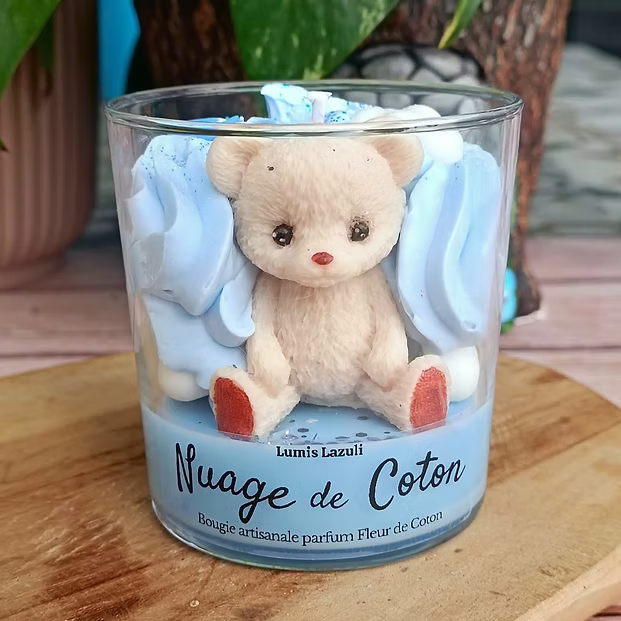 Bougie Gourmande Nuage De Coton