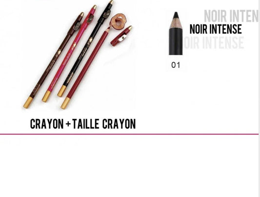 Crayon + Taille Crayon Noir