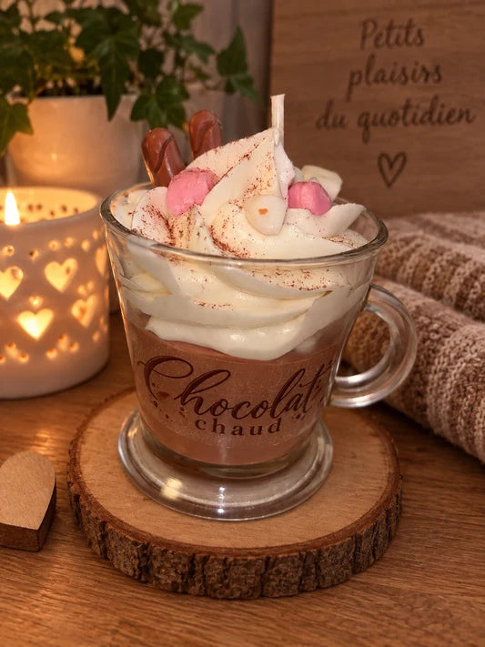 Bougie Gourmande Chocolat Chaud