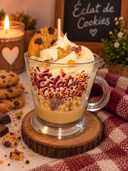 Bougie Gourmande Éclat de Cookie