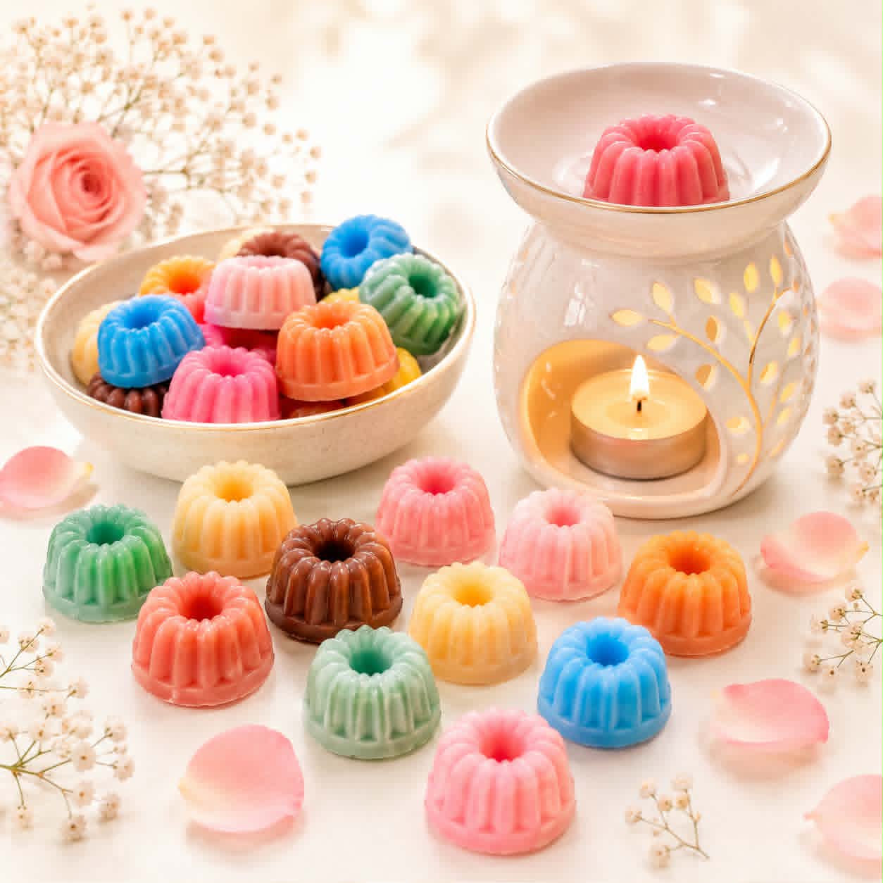 Fondants forme Savarin - Senteur au choix