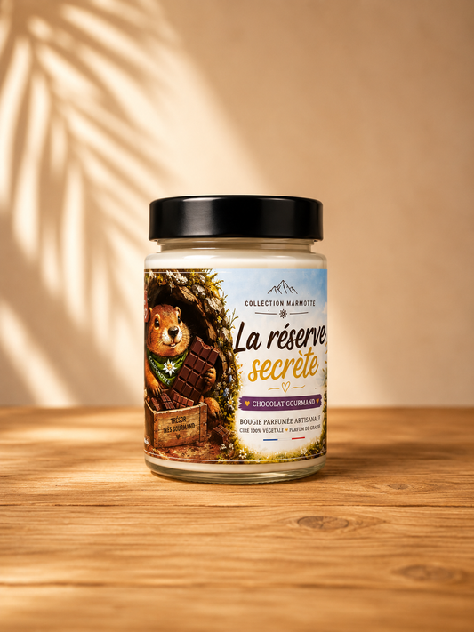 Bougie La Réserve Secrète 180G Chocolat Chaud