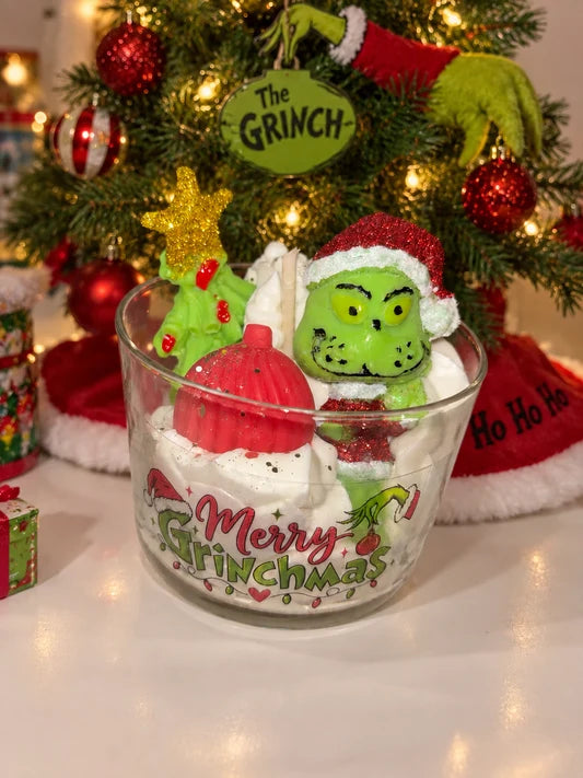 Bougie Merry Grinchmas