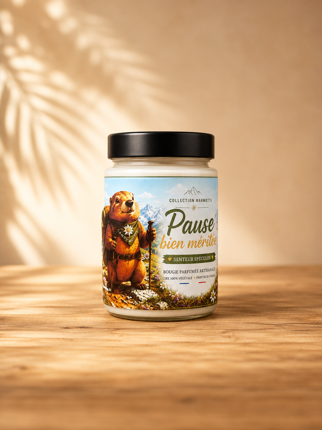 Bougie Pause Bien Méritée 180G Senteur Spéculos