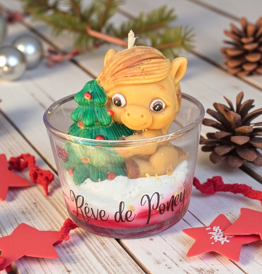 Bougie Gourmande Bûche de Noël