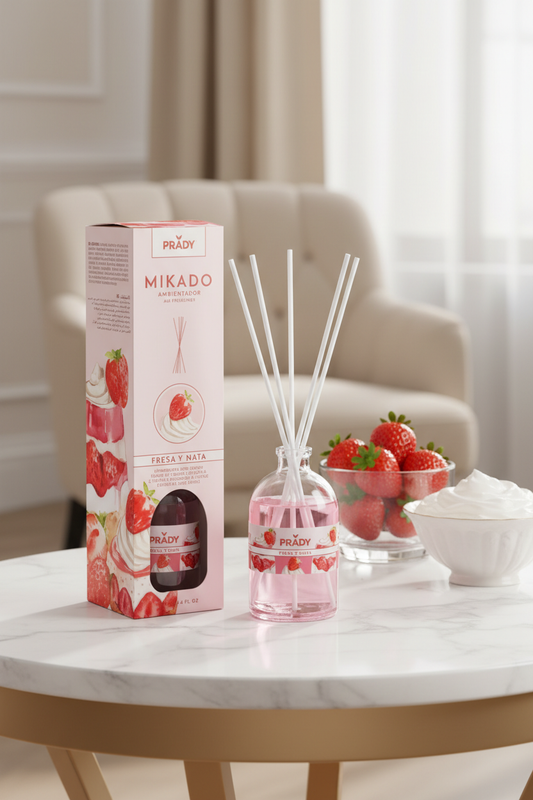Mikado Prady Fraise Chantilly