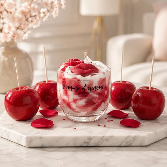 Bougie Gourmande Pomme d'Amour