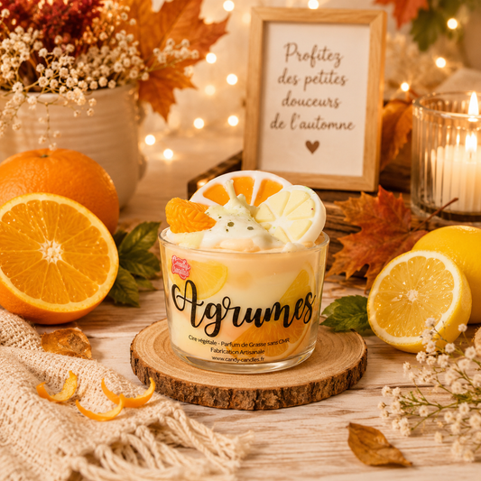 Bougie Gourmande Agrumes