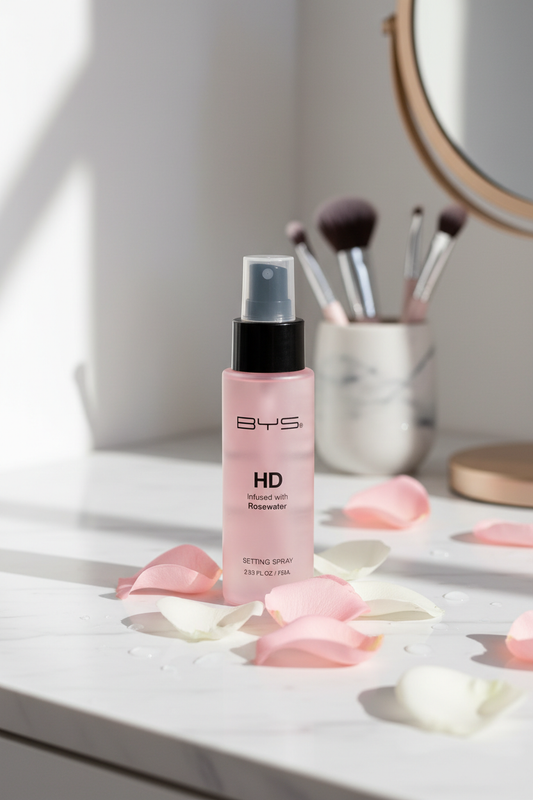 Spray Fixateur HD à l'Eau De Rose