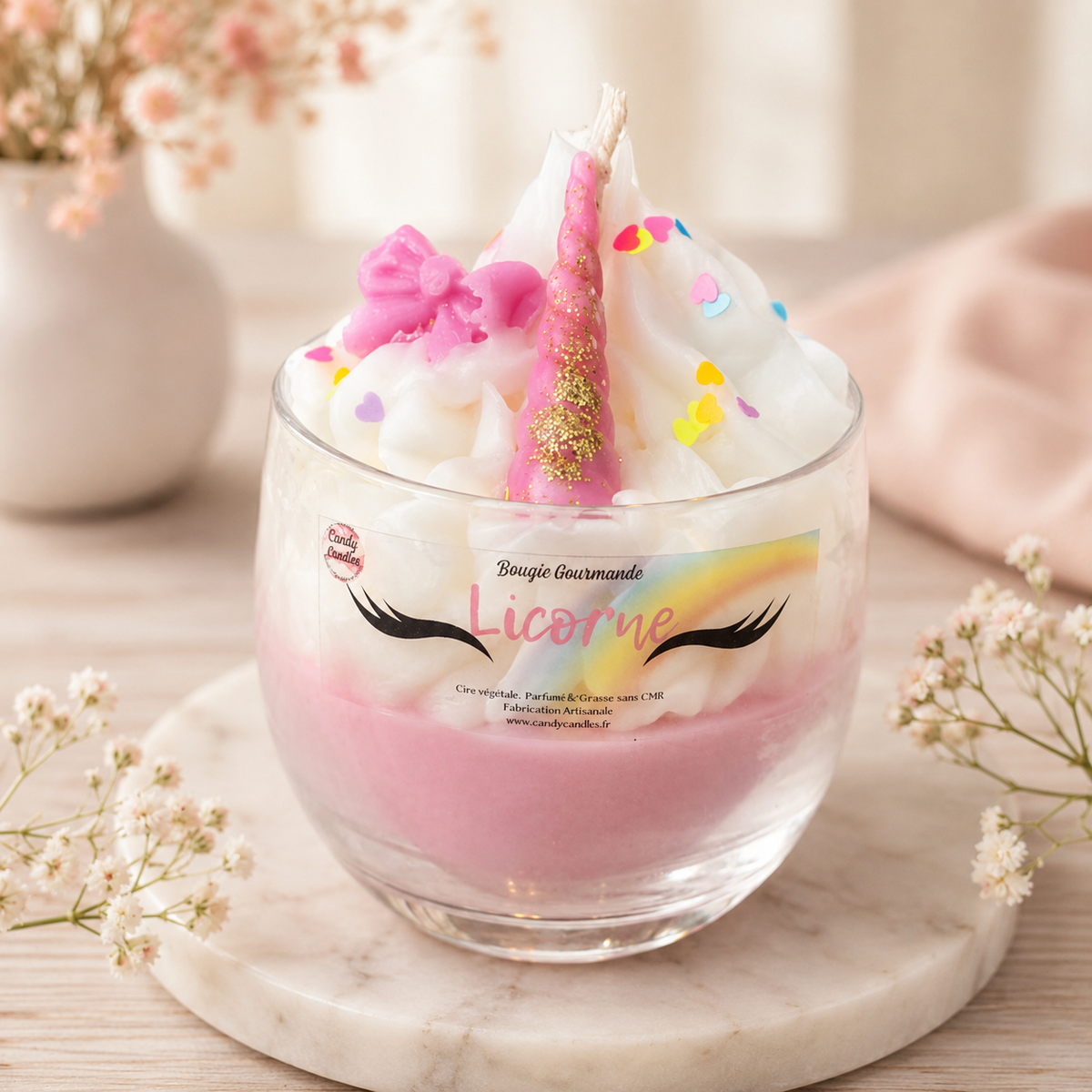 Bougie Gourmande Licorne