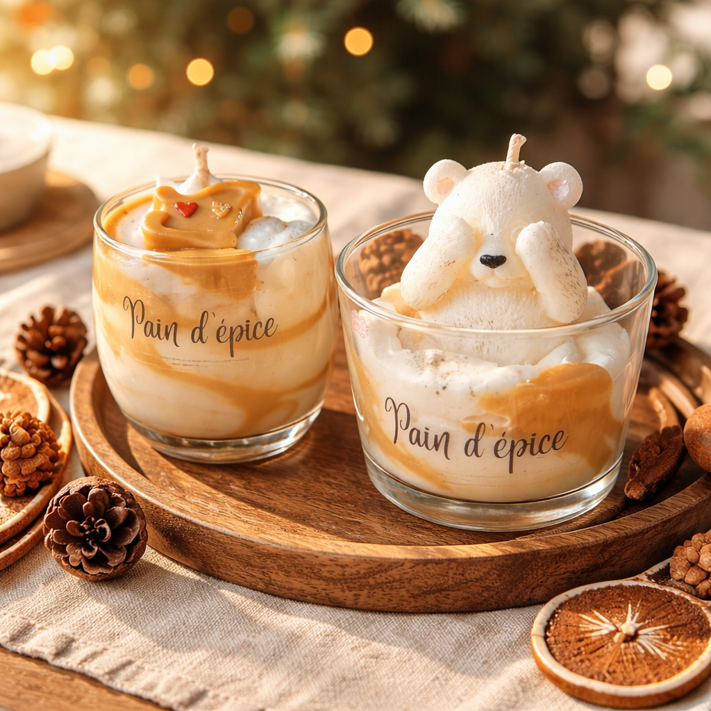 Bougie Gourmande parfum Pain d’épice