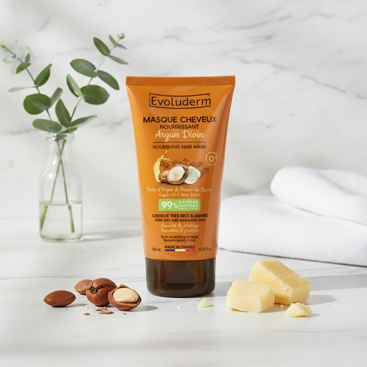 Masque Cheveux Nourrissant Argan Divin