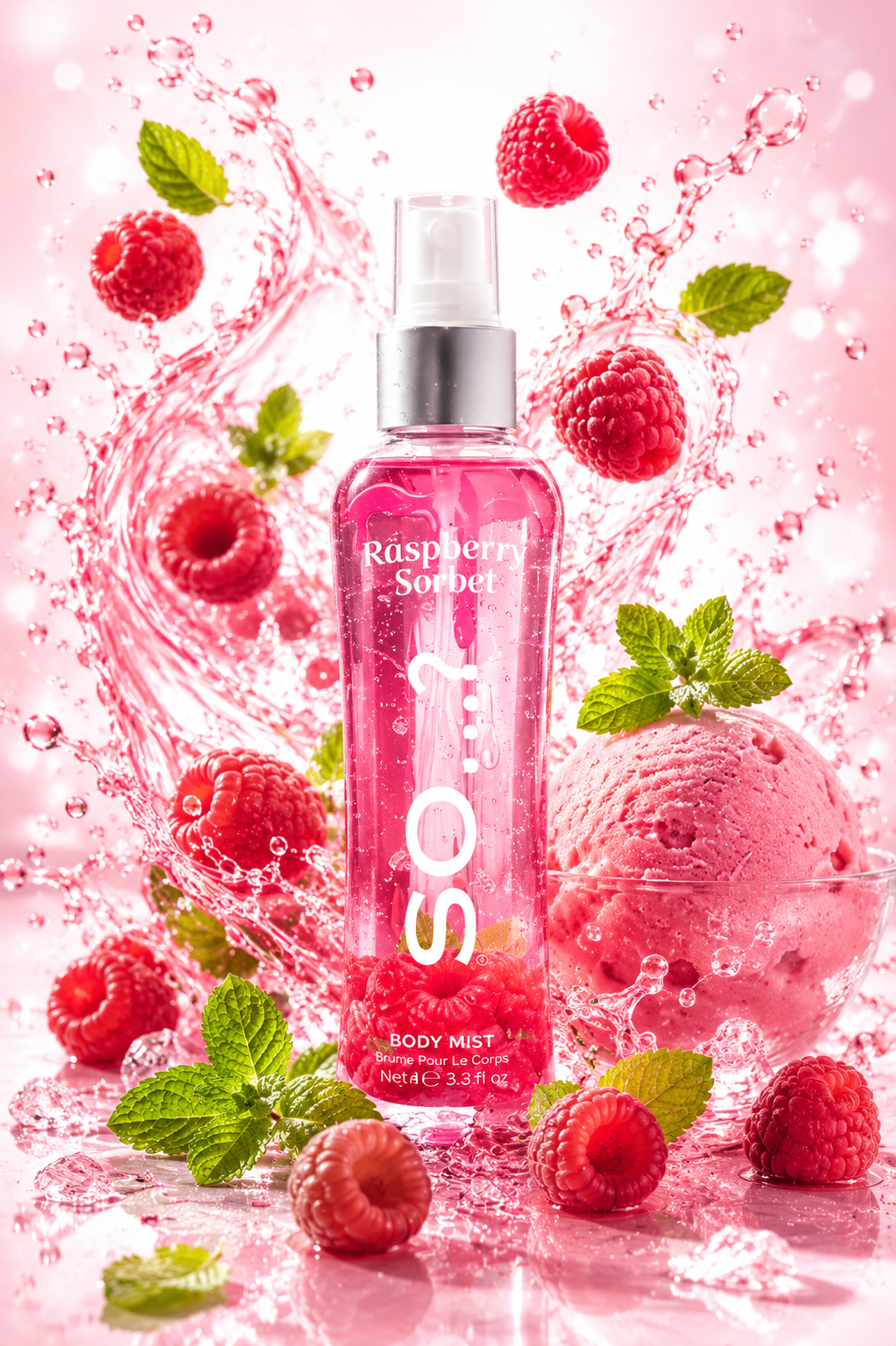 Brume Parfumée Sorbet Framboise