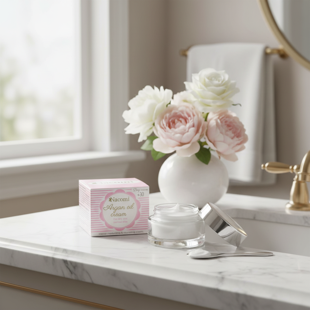 Crème De Jour à l'huile d'Argan & Vitamine E