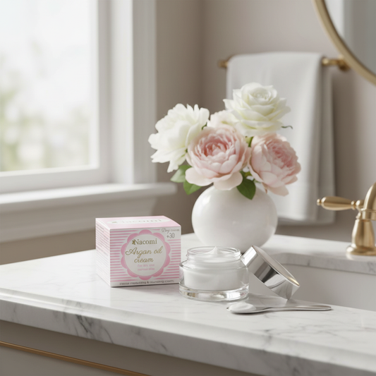 Crème De Jour à l'huile d'Argan & Vitamine E