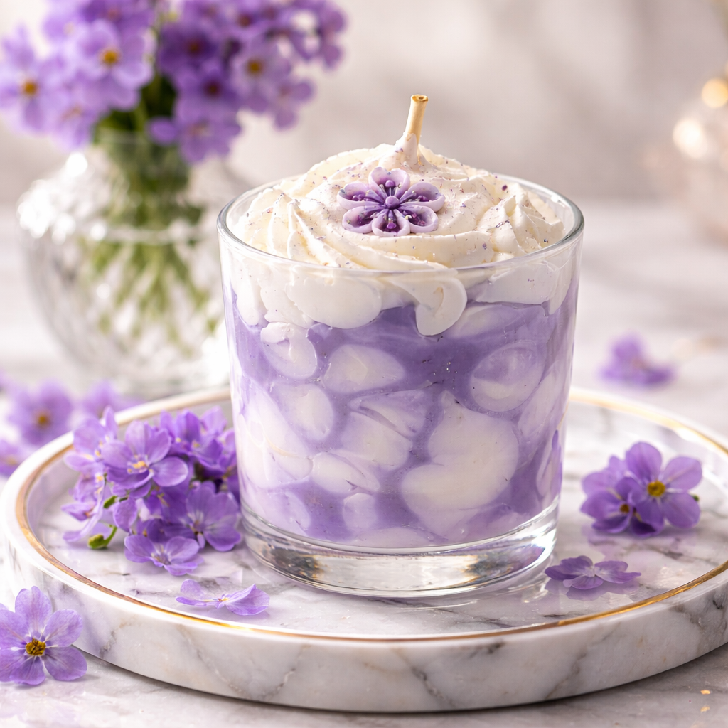 Mini Bougie Gourmande Violette