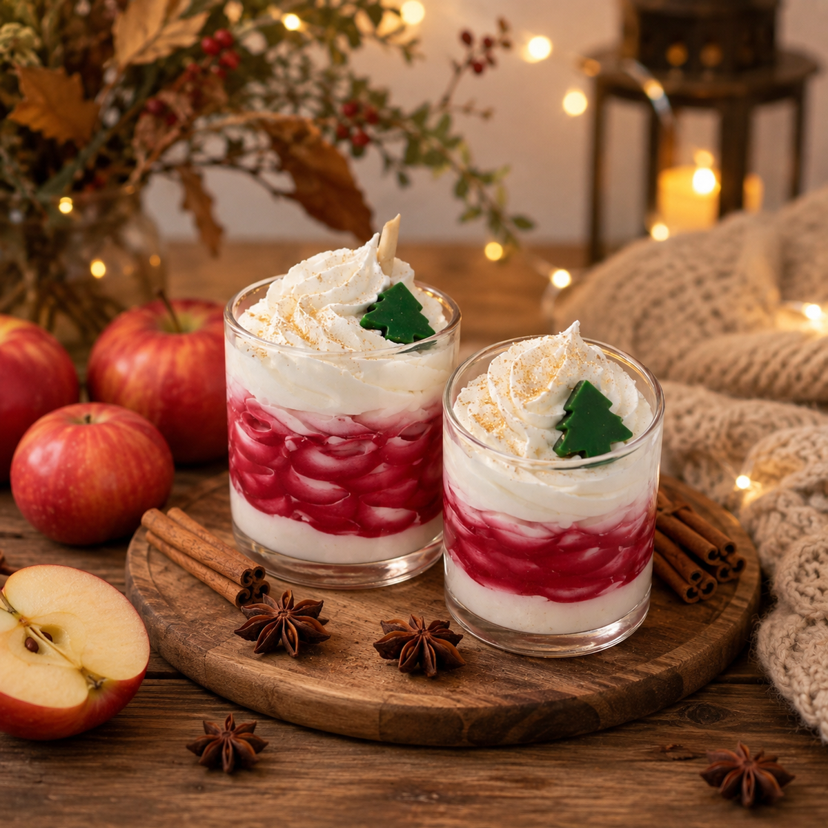 Mini Bougie Gourmande Pomme Cannelle