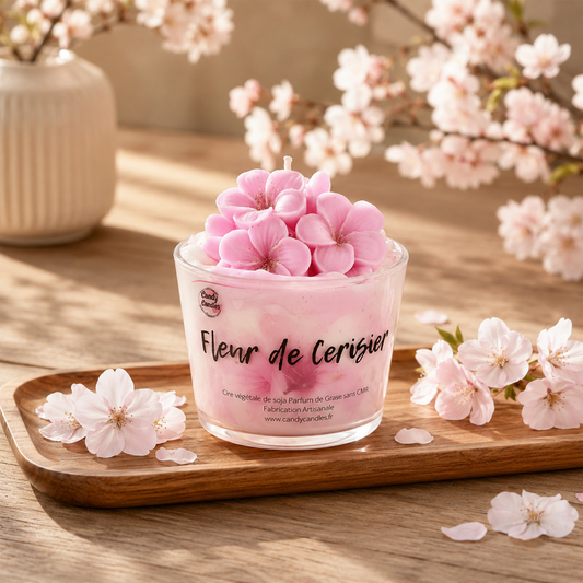 Bougie Gourmande Fleur de Cerisier