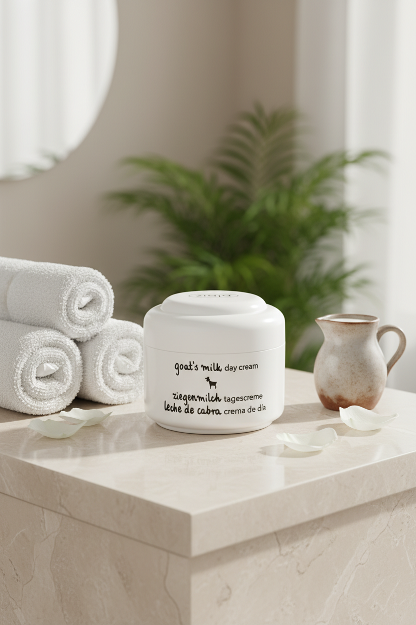 Crème De Jour Anti âge Au Lait De Chèvre