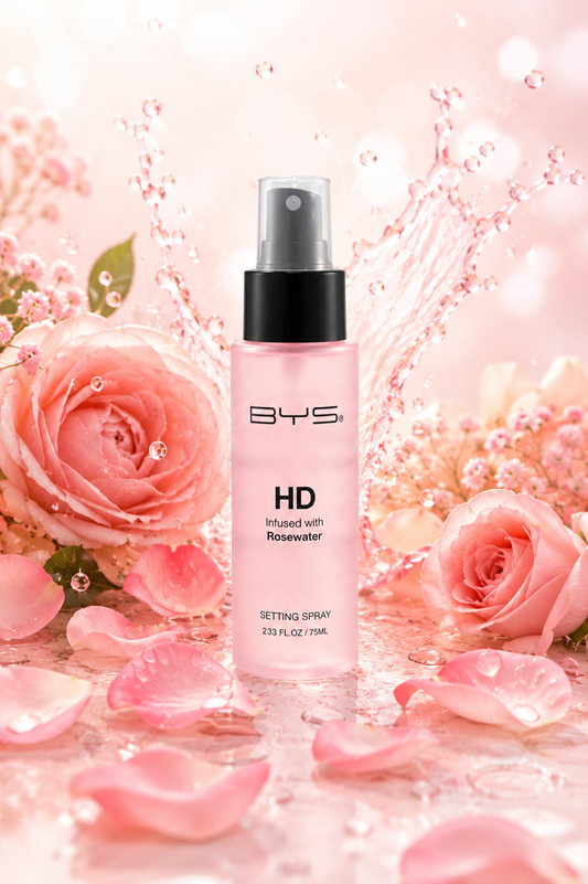 Spray Fixateur HD à l'Eau De Rose