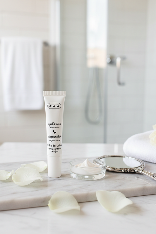 Soins Contour Des Yeux Repulpant au Lait De Chèvre