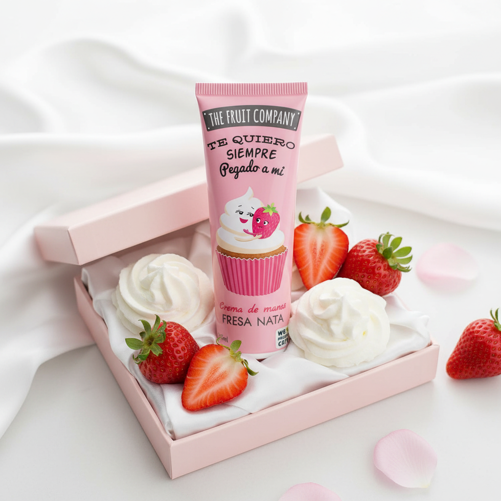 Crème main Fraise Chantilly