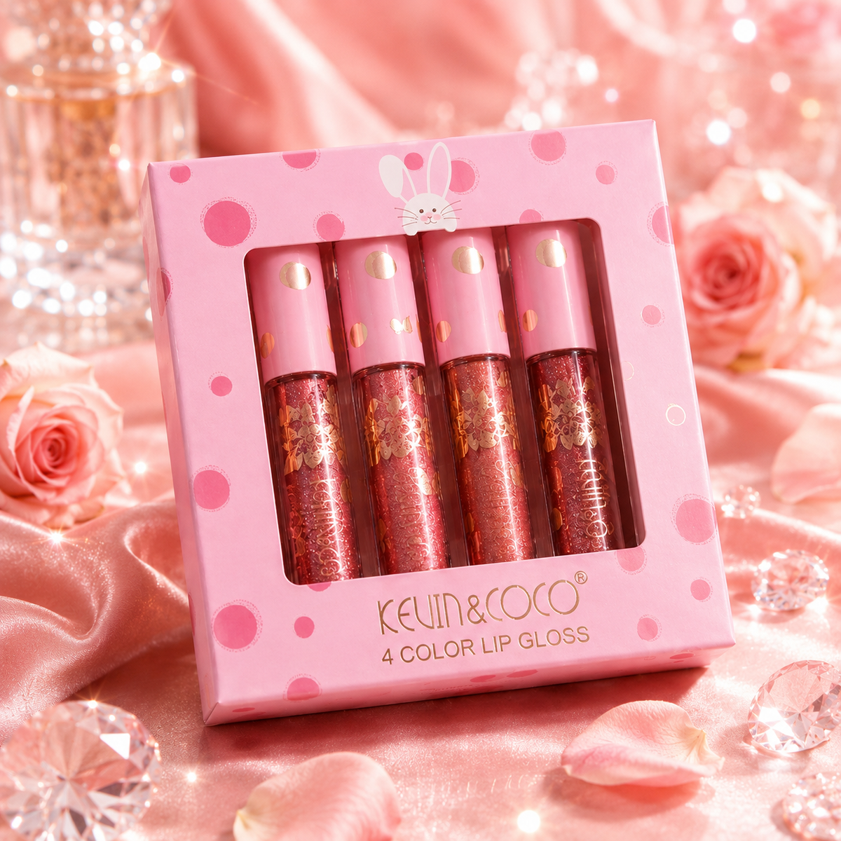 Coffret 4 Gloss Kévin & Coco