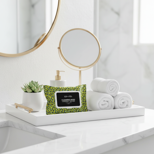 Lingettes Démaquillante à l'Eau de Coco