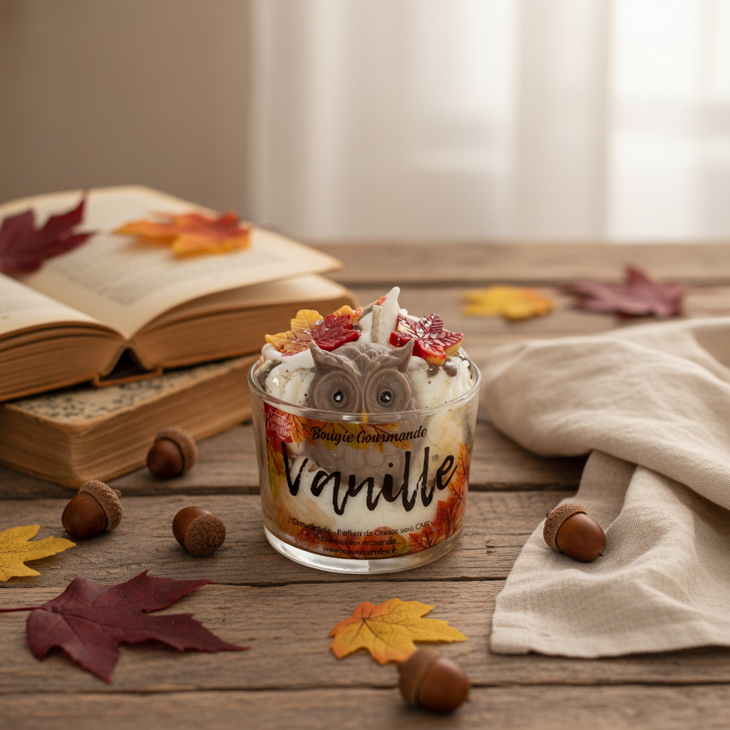 Bougie Gourmande Vanille