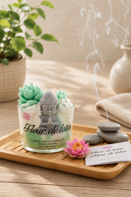 Bougie Gourmande Fleur de Lotus