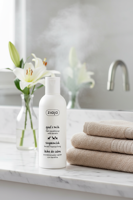 Après Shampooing Réparateur A la Kératine & Lait de Chèvre