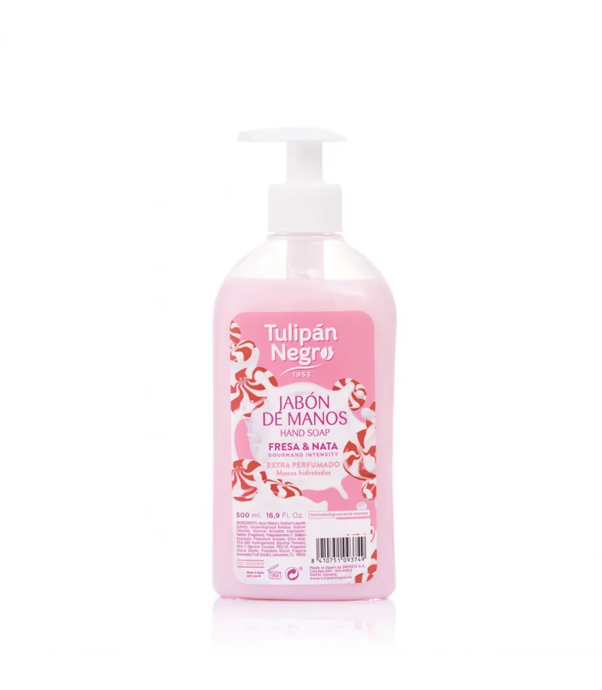 Savon Main Fraise / Chantilly Tulipan Negro