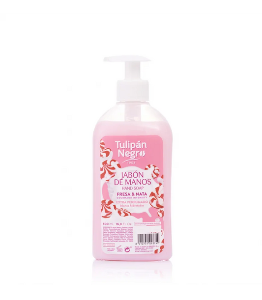 Savon Main Fraise / Chantilly Tulipan Negro