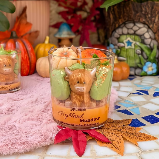 Bougie Gourmande vache Highland Meadow Potion Magique