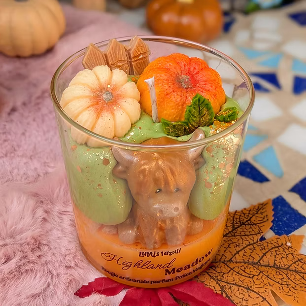 Bougie Gourmande vache Highland Meadow Potion Magique